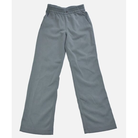 Lululemon Softstreme High-Rise Women's Pants Size 2 Gray Straight-Leg -Flaws- - Picture 2 of 16